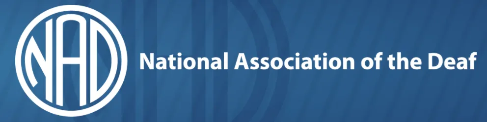 NAD National Association of the Deaf